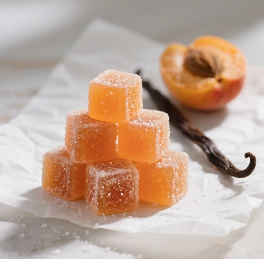 Hemgjort Marmeladgodis med Aprikos & Vanilj